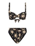 Shiwi Bikini 'DAISY'  beige / musta