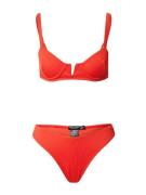 Nasty Gal Bikini  oranssinpunainen