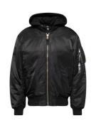 ALPHA INDUSTRIES Välikausitakki 'MA-1 ZH'  musta