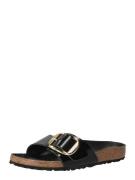 BIRKENSTOCK Pistokkaat 'Madrid Big Buckle'  kulta / musta