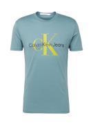 Calvin Klein Jeans Paita  vaaleansininen / keltainen / musta