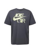 Nike Sportswear Paita 'Max90'  pastellinkeltainen / antrasiitti