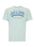 Jack & Jones Plus Paita  vaaleansininen / pastellinvihreä / valkoinen