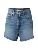 LEVI'S ® Farkut 'High Waisted Mom Short'  sininen denim / ruskea / tul...