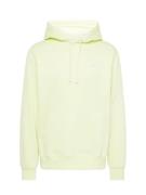 Nike Sportswear Collegepaita 'Club Fleece'  vaaleanvihreä / valkoinen
