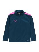 PUMA Toiminnallinen paita 'TeamLiga'  tummansininen / vaaleanpunainen