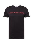 Calvin Klein Jeans Paita  punainen / musta