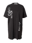 Calvin Klein Jeans Mekko  musta / valkoinen