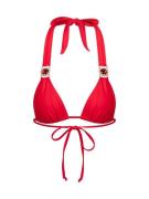 Moda Minx Bikinitoppi 'Amour'  kulta / punainen / hopea