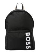 BOSS Kidswear Reppu  musta / valkoinen