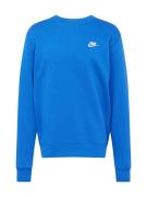 Nike Sportswear Collegepaita 'Club Fleece'  kuninkaallisen sininen