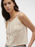 VERO MODA Neuletoppi 'SILJA'  vaaleabeige