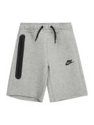 Nike Sportswear Housut 'Tech Fleece'  harmaa / musta
