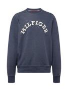 TOMMY HILFIGER Collegepaita  laivastonsininen / valkoinen