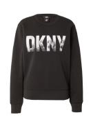 DKNY Collegepaita 'SKYLINE'  harmaa / musta / valkoinen
