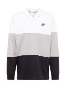 Nike Sportswear Paita  meleerattu harmaa / musta / valkoinen