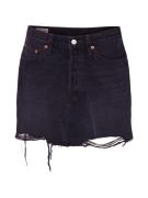 LEVI'S ® Hame 'Deconstructed Skirt'  musta denim