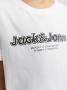 Jack & Jones Junior Paita 'LAKEWOOD'  beige / musta / valkoinen