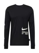 Nike Sportswear Paita 'BIG SWOOSH'  musta / valkoinen