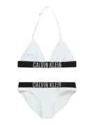 Calvin Klein Swimwear Bikini  pastellinsininen / harmaa / musta