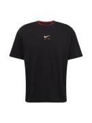 Nike Sportswear Paita 'AIR'  punainen / musta / valkoinen