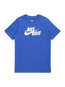 Nike Sportswear Paita 'JDI SWOOSH 2'  kuninkaallisen sininen / valkoin...