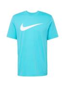 Nike Sportswear Paita 'Swoosh'  vesi / valkoinen