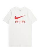 Nike Sportswear Paita 'AIR FA22'  verenpunainen / valkoinen