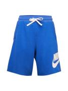 Nike Sportswear Housut 'CLUB ALUMNI'  kuninkaallisen sininen / valkoin...