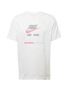 Nike Sportswear Paita  vaalea pinkki / musta / valkoinen