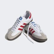 ADIDAS ORIGINALS Matalavartiset tennarit 'Samba'  beige / punainen / v...