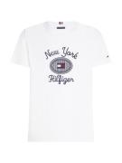 TOMMY HILFIGER Paita 'NY CREST'  laivastonsininen / punainen / valkoin...