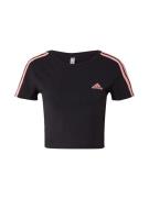 ADIDAS SPORTSWEAR Toiminnallinen paita 'BABY'  lohi / musta