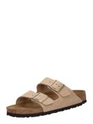 BIRKENSTOCK Pistokkaat 'Arizona LENB'  cappuccino