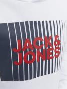 Jack & Jones Junior Collegepaita  punainen / musta / valkoinen