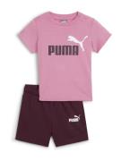 PUMA Juoksupuku  pastellinpinkki / burgundin punainen / musta / valkoi...