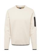 JACK & JONES Collegepaita 'JCOFUSION'  beige / musta