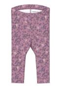 NAME IT Leggingsit 'NINNE'  kerma / oliivi / malva / tummanvioletti