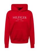 TOMMY HILFIGER Collegepaita  punainen / valkoinen