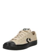 CONVERSE Matalavartiset tennarit 'STAR PLAYER 76'  beige / musta