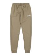 ELLESSE Housut 'Davante'  khaki / valkoinen