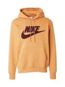 Nike Sportswear Collegepaita 'CLUB'  vaaleanruskea / viininpunainen