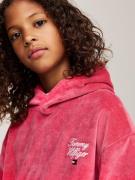 TOMMY HILFIGER Collegepaita  magenta / valkoinen