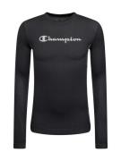 Champion Authentic Athletic Apparel Toiminnallinen paita  musta / valk...