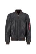 ALPHA INDUSTRIES Välikausitakki 'MA-1'  ruskea