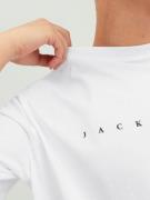 JACK & JONES Paita 'JJEstar'  laivastonsininen / offwhite