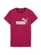 PUMA Toiminnallinen paita 'Essential'  magenta / valkoinen