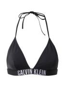 Calvin Klein Swimwear Bikinitoppi  musta / valkoinen