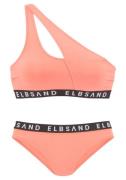 Elbsand Bikini  pastellioranssi / musta