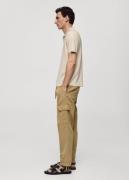 MANGO MAN Paita 'Lino'  beige